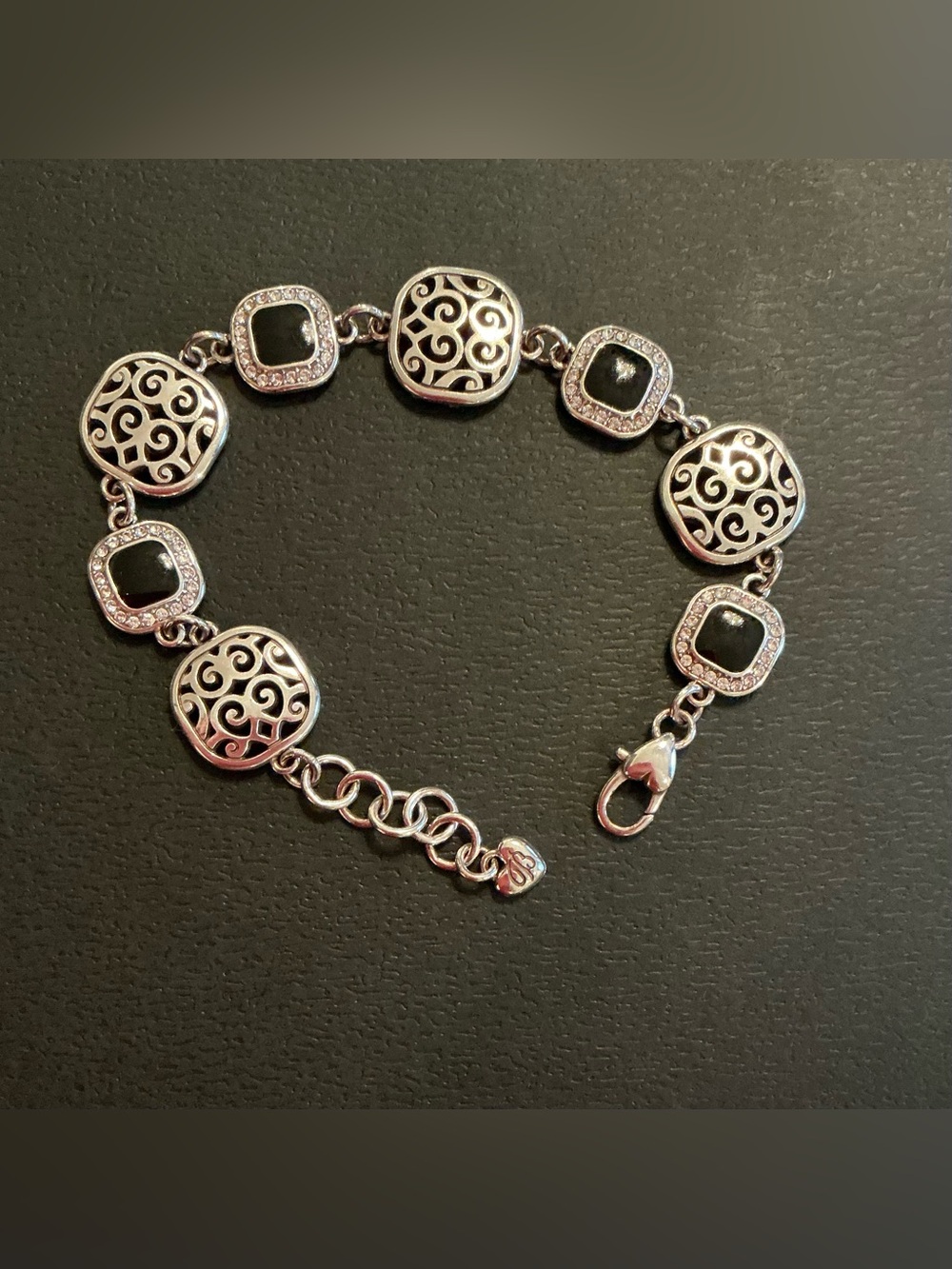 Brighton Shadow Play Black Bracelet